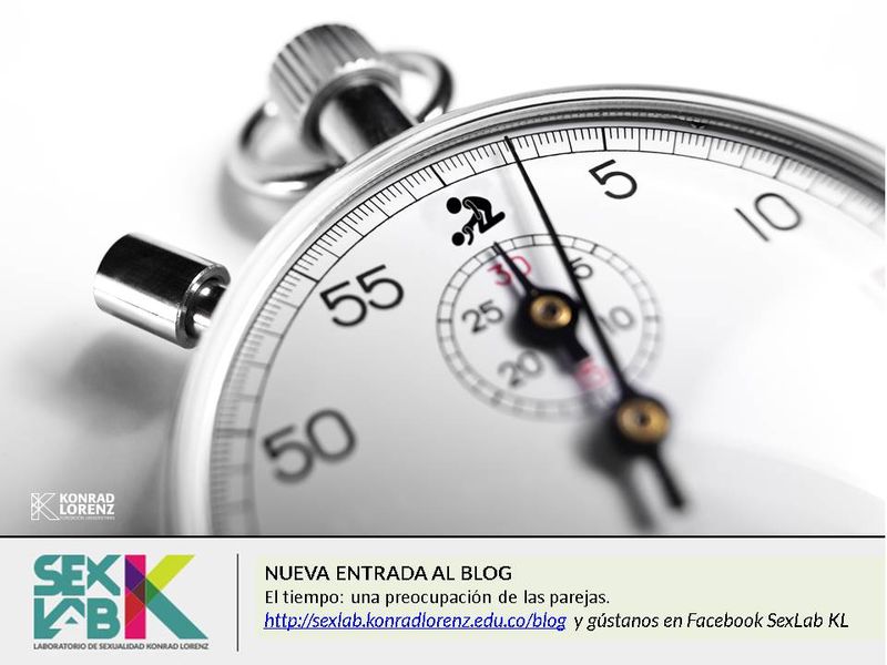 El tiempo: una preocupación de las parejas