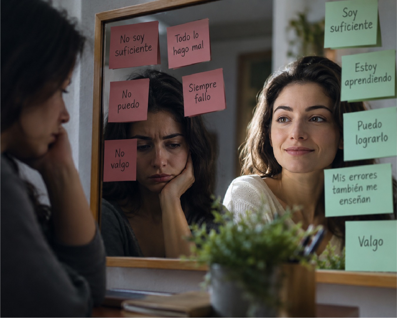 Pensamientos negativos y autocrítica
